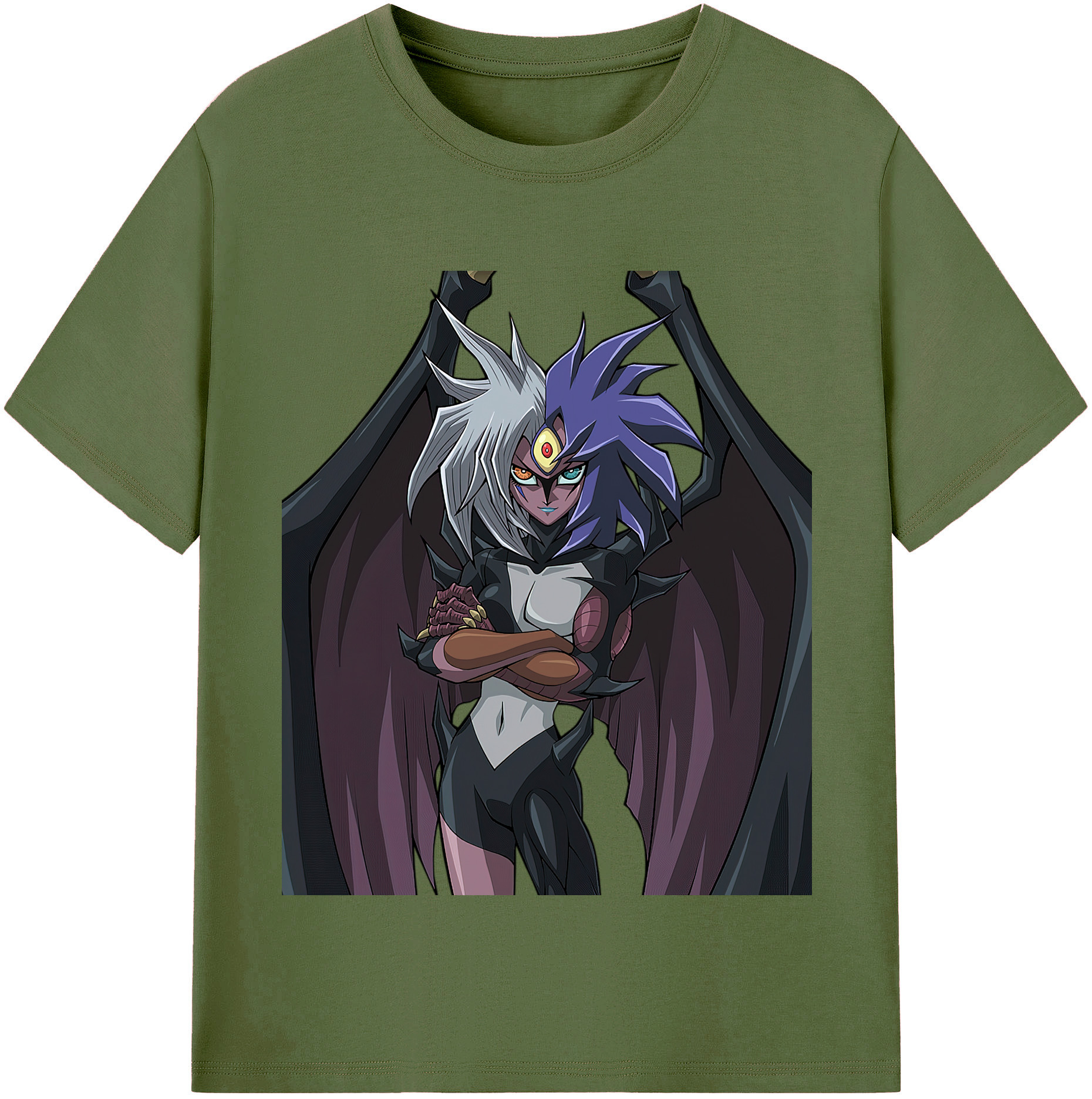 （画像用） 遊☆戯☆王 Yu-Gi-Oh! 綿100％半袖Tシャツ（フロントプリント）